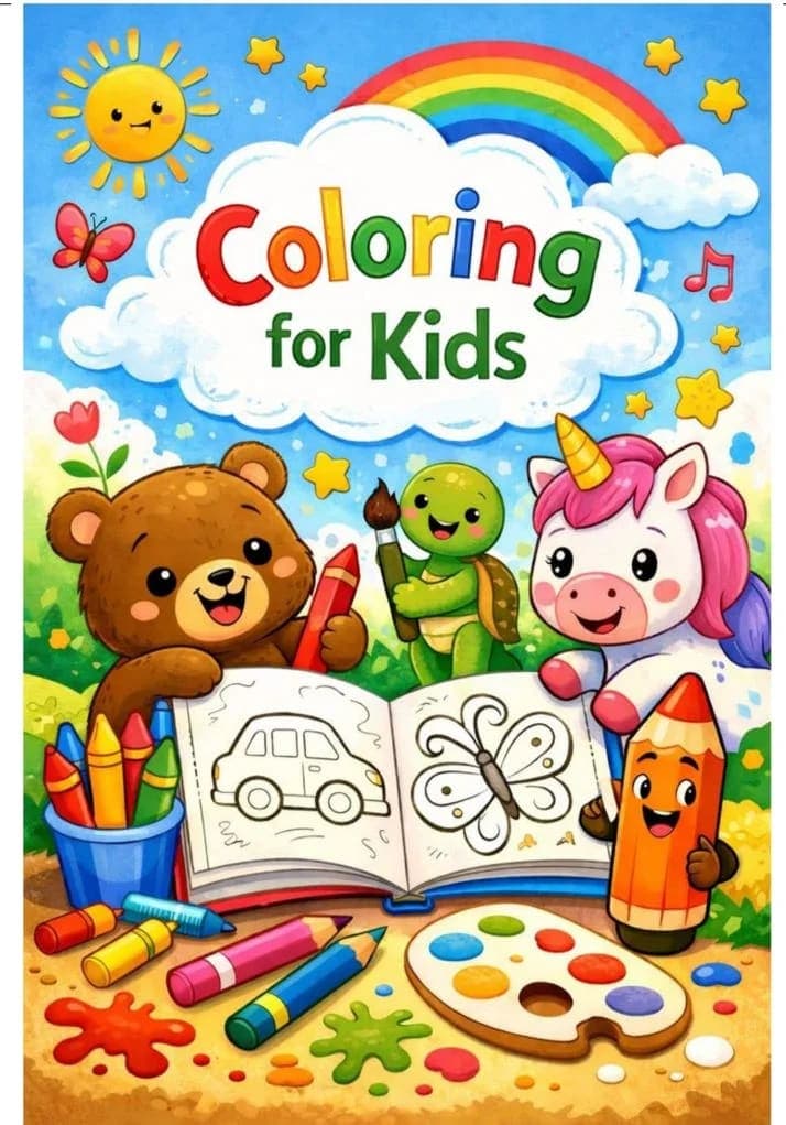 Coloring book for kids 